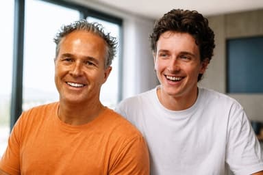 John and Benji McCarthy, founders of McGen Digital